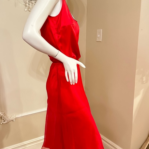 Escada Red Bolero Jacket  And Top Size 36 Flowy Skirt Size 34  / 3 Piece’s - Picture 9 of 15